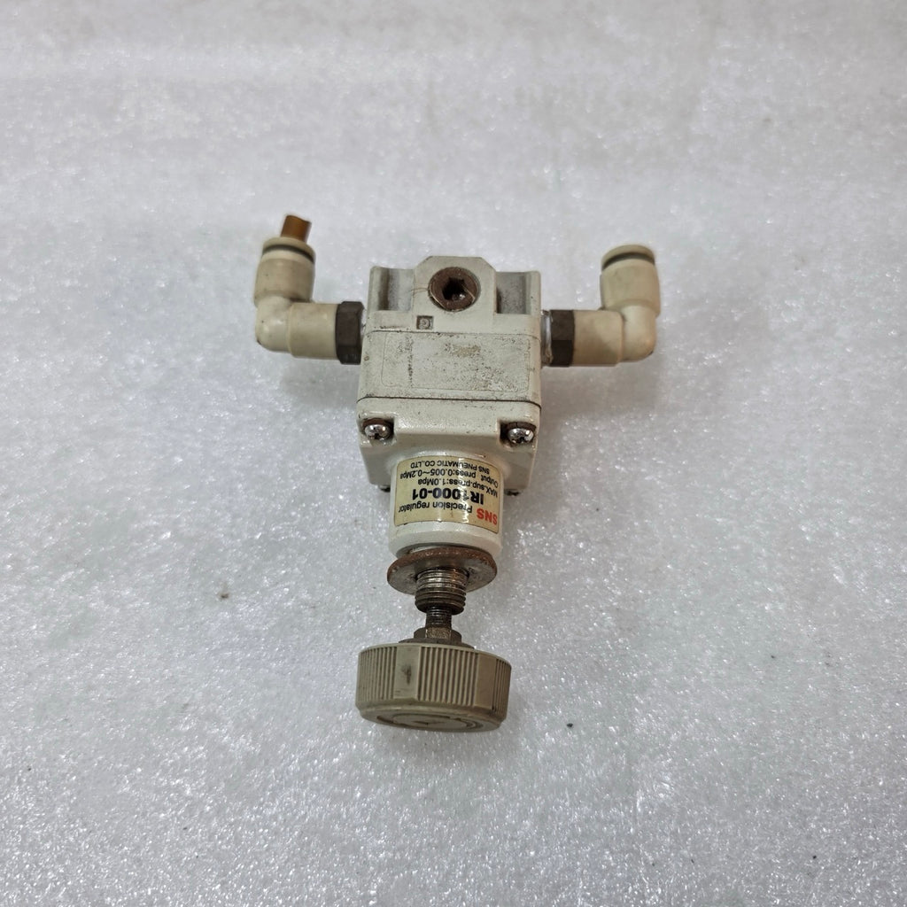 SNS IR1000-01 PRECISION PNEUMATIC REGULATOR 0.005–0.2 MPA AIR PRESSURE REGULATOR