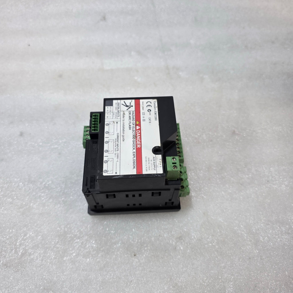 CONZERV EM7280 MULTIFUNCTION ENERGY METER 3 PHASE POWER ANALYZER