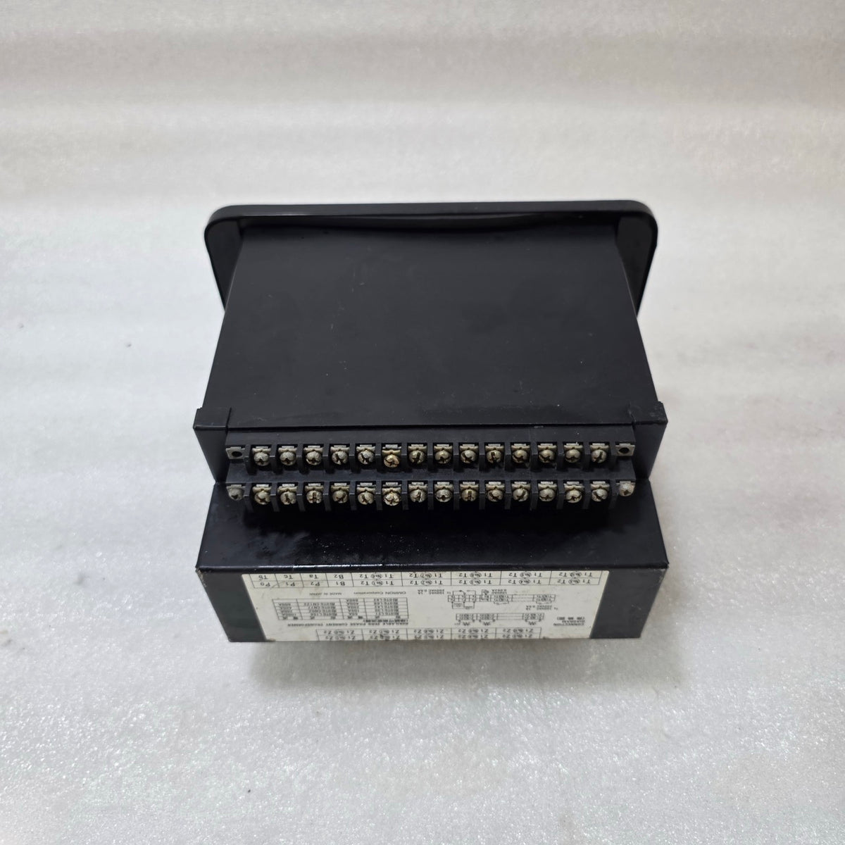 OMRON K6EM-PS MULTI CHANNEL EARTH LEAKAGE RELAY PANEL 100/200VAC