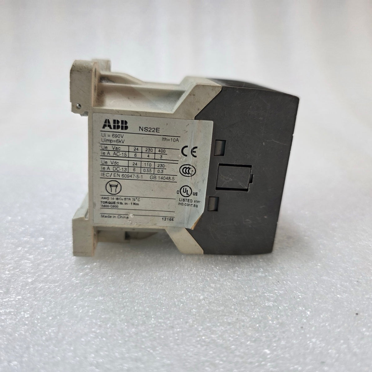 ABB NS22E-26 AUXILIARY CONTACT BLOCK | 2NO + 2NC | 10A | 230V AC