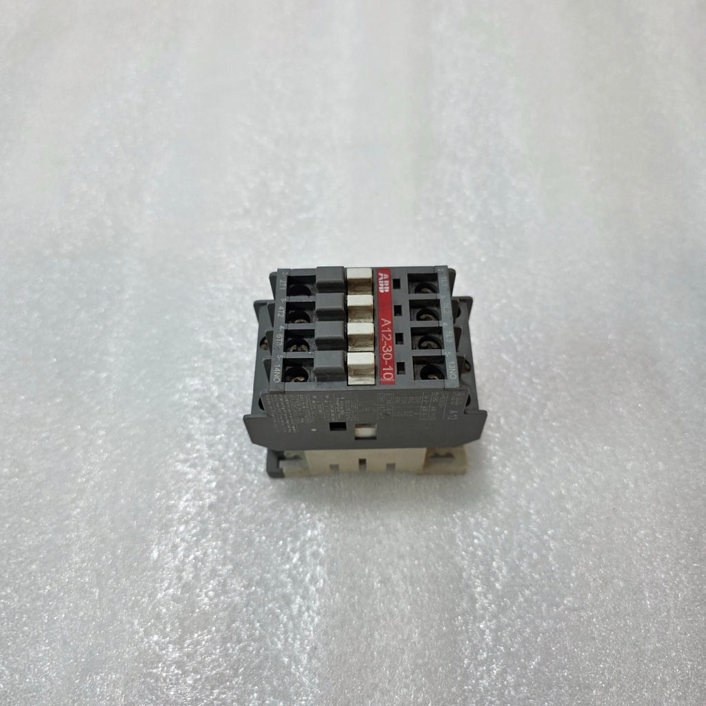 ABB A12-30-10 CONTACTOR 3 POLE 27A AC-3 5.5KW 400V COIL 230V AC INDUSTRIAL MOTOR