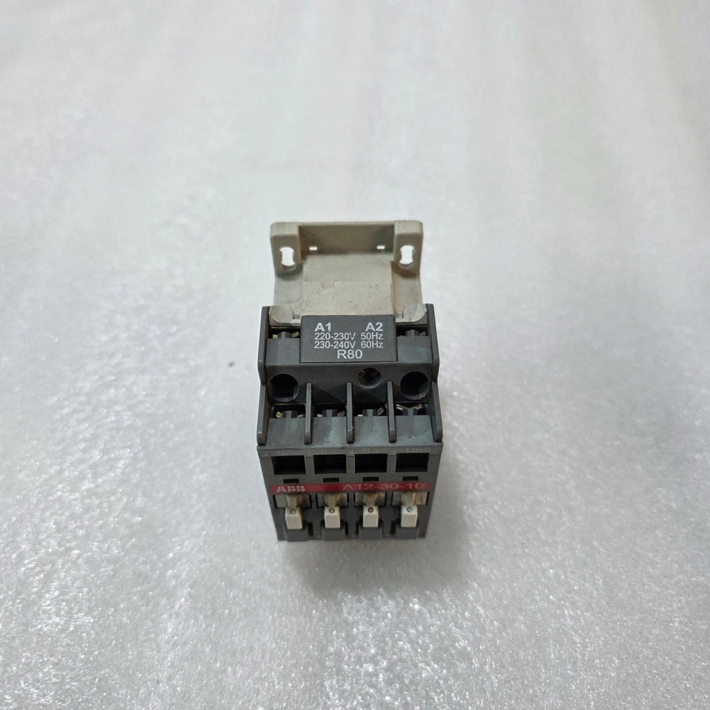 ABB A12-30-10 CONTACTOR 3 POLE 27A AC-3 5.5KW 400V COIL 230V AC INDUSTRIAL MOTOR