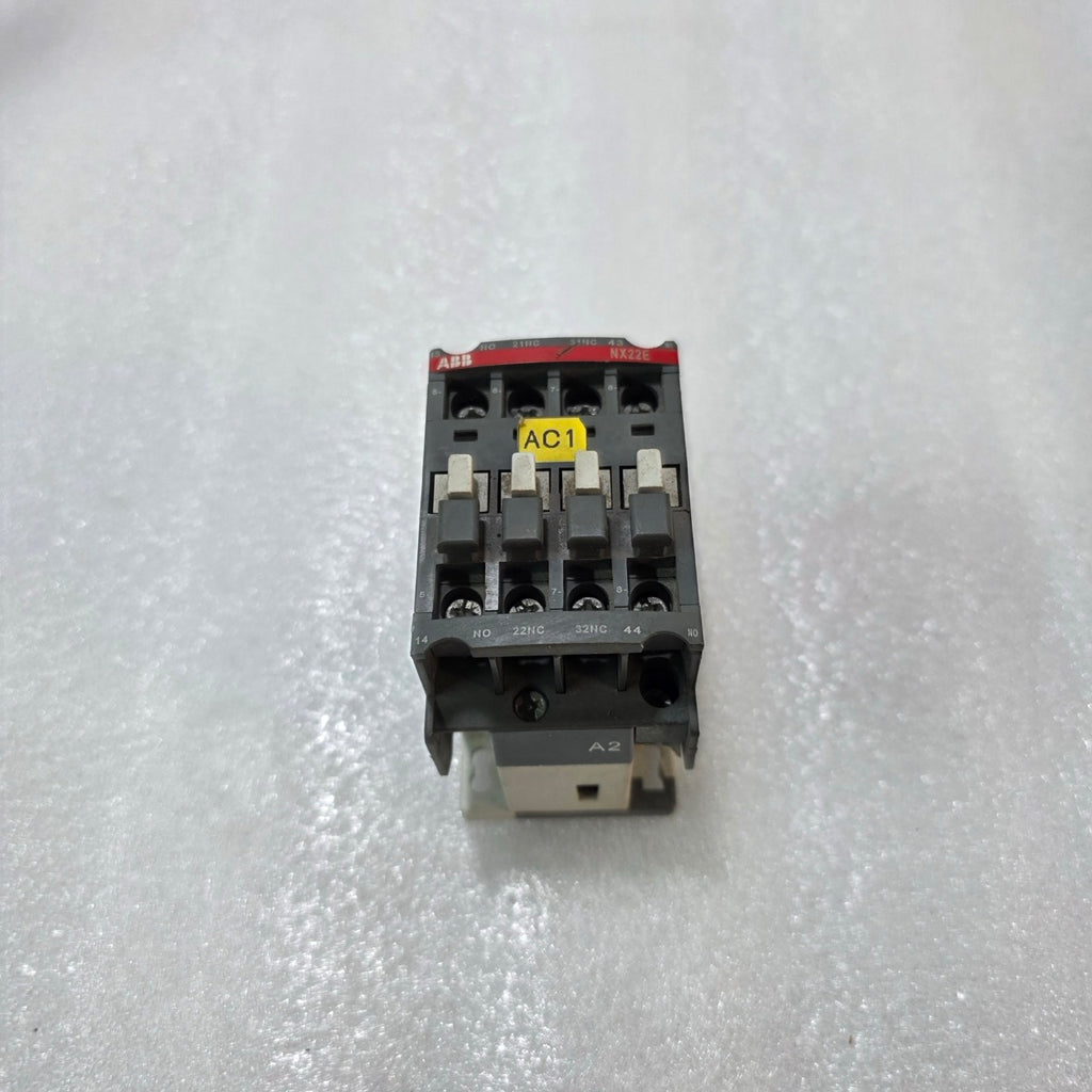 ABB NX22E AUXILIARY CONTACTOR BLOCK 2NO+2NC 16A CONTROL INDUSTRIAL RELAY 230V