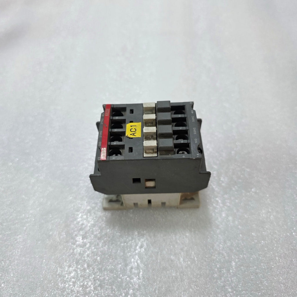 ABB NX22E AUXILIARY CONTACTOR BLOCK 2NO+2NC 16A CONTROL INDUSTRIAL RELAY 230V