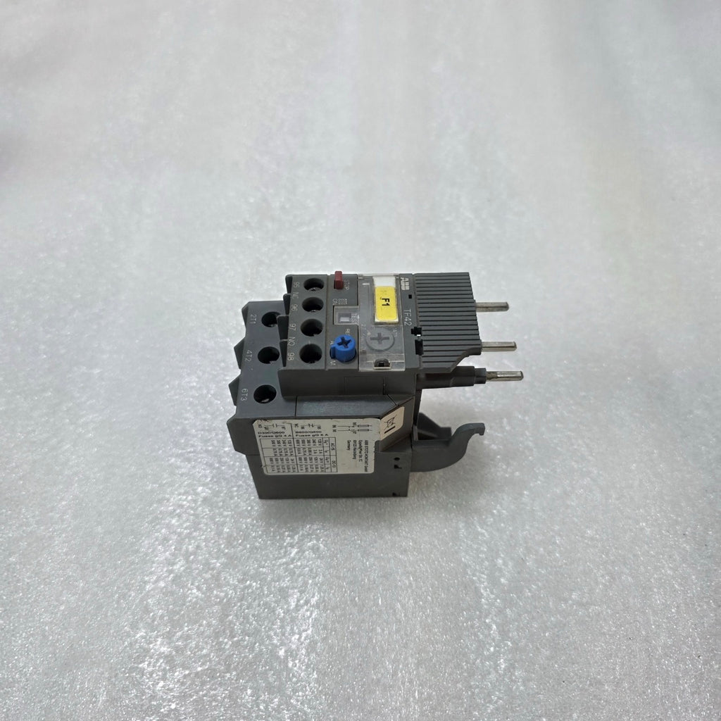 ABB TF42-3.1 THERMAL OVERLOAD RELAY 2.3–3.1A MOTOR PROTECTION IEC 60947 GERMANY