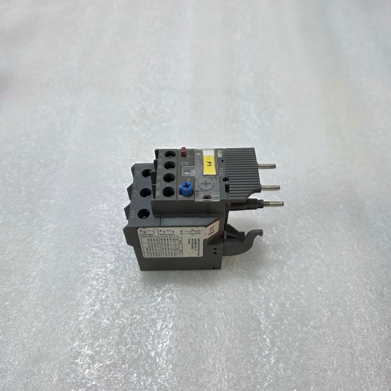 ABB TF42-3.1 THERMAL OVERLOAD RELAY 2.3–3.1A MOTOR PROTECTION IEC 60947 GERMANY