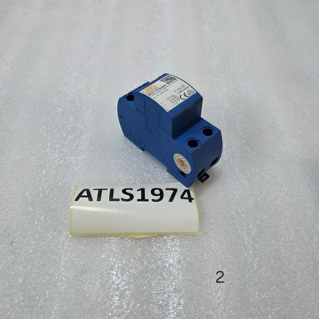 OBO BETTERMANN MCD 125-B/NPE LIGHTNING SURGE PROTECTOR 125KA 255VAC 5096 865