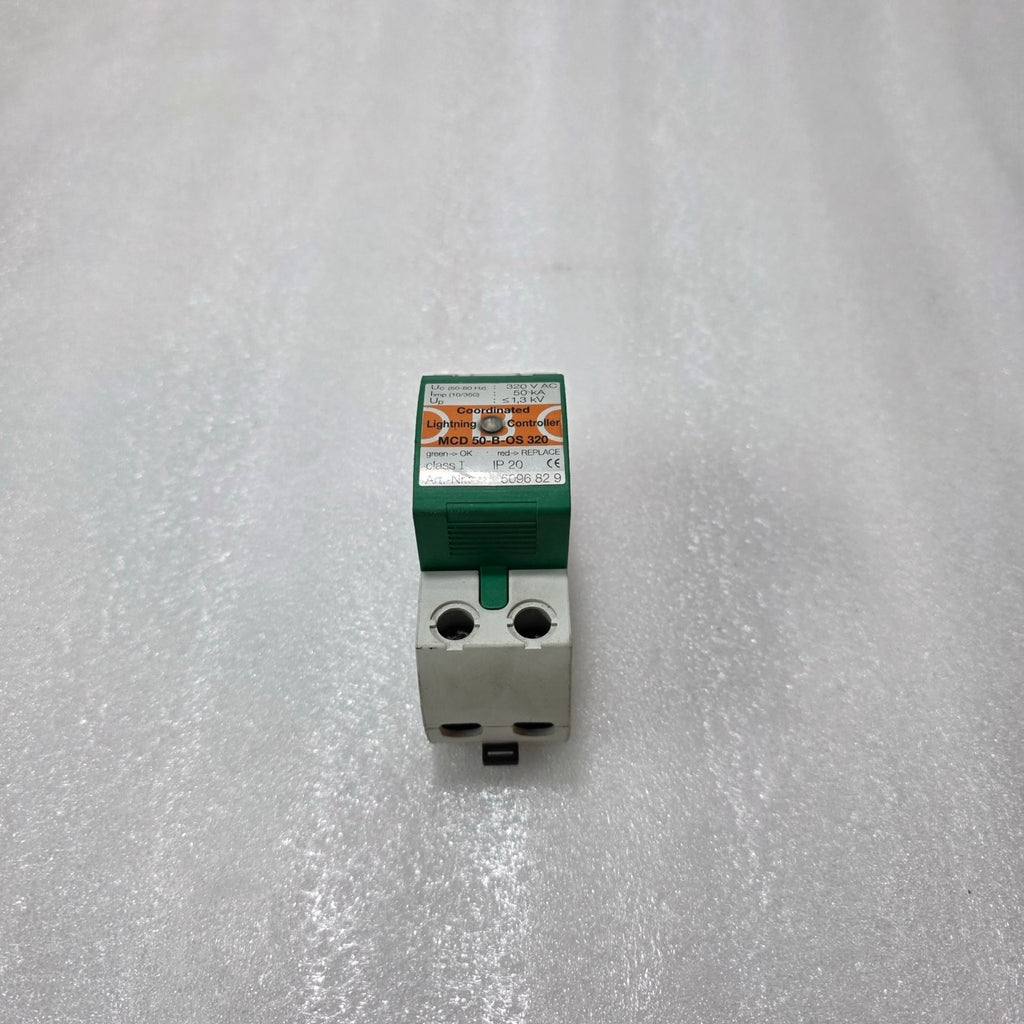 OBO MCD 50-B-OS 320 LIGHTNING PROTECTION DEVICE 320VAC 50KA SURGE CONTROLLER 509