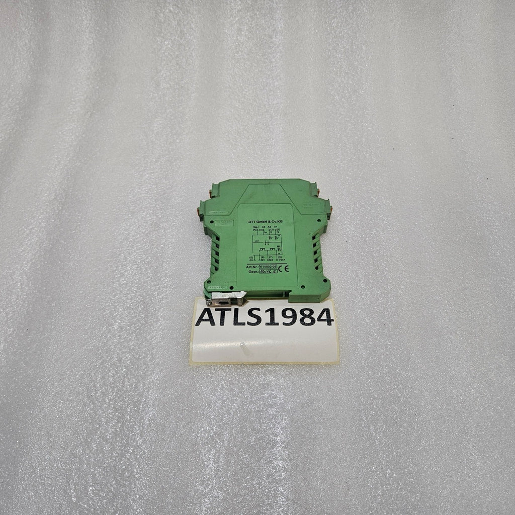 OTT K10002-05 SIGNAL INTERFACE MODULE INDUSTRIAL SENSOR INTERFACE UNIT