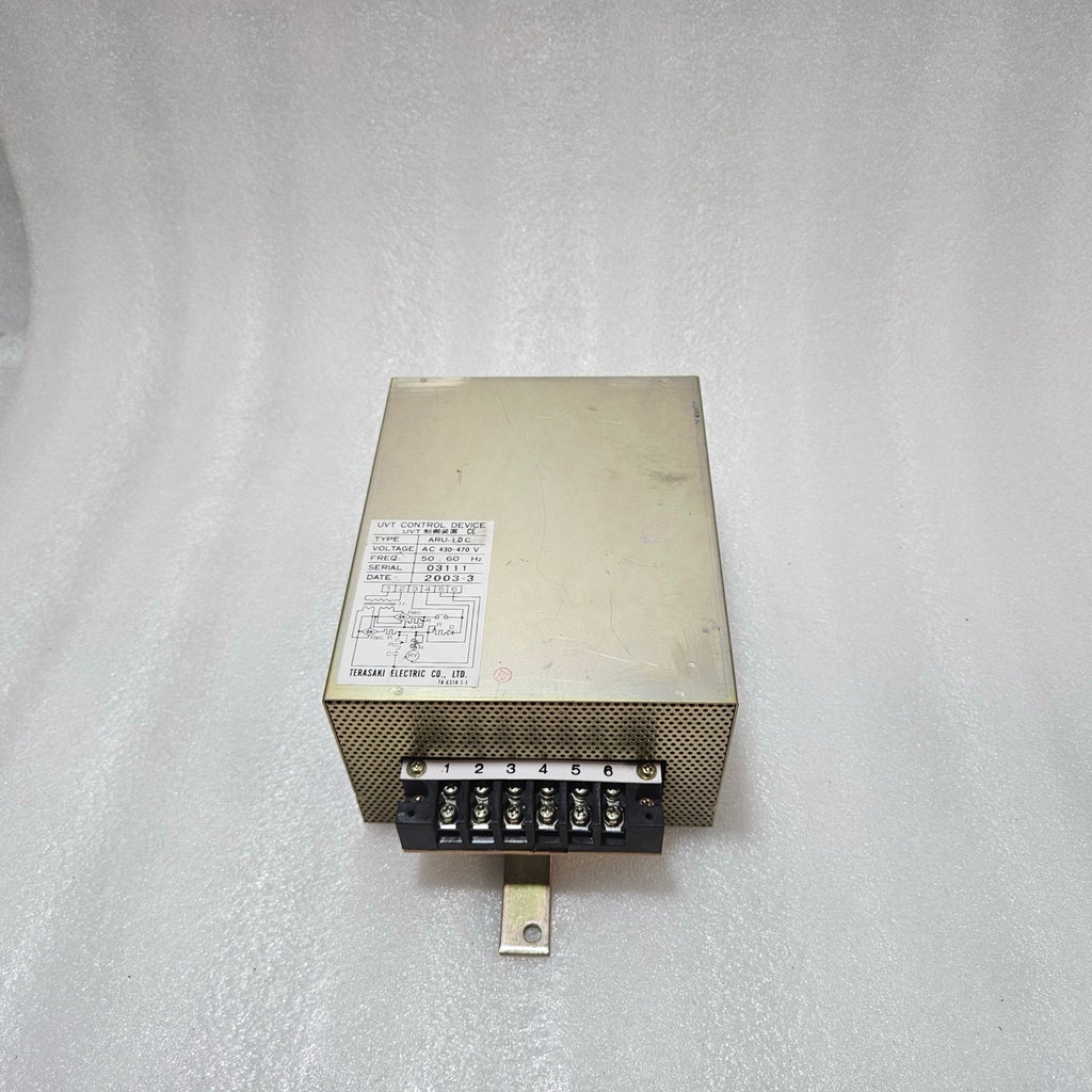 TERASAKI UVT CONTROL DEVICE ARU-IDC 430-470V AC 50/60HZ TA-6314-1-1