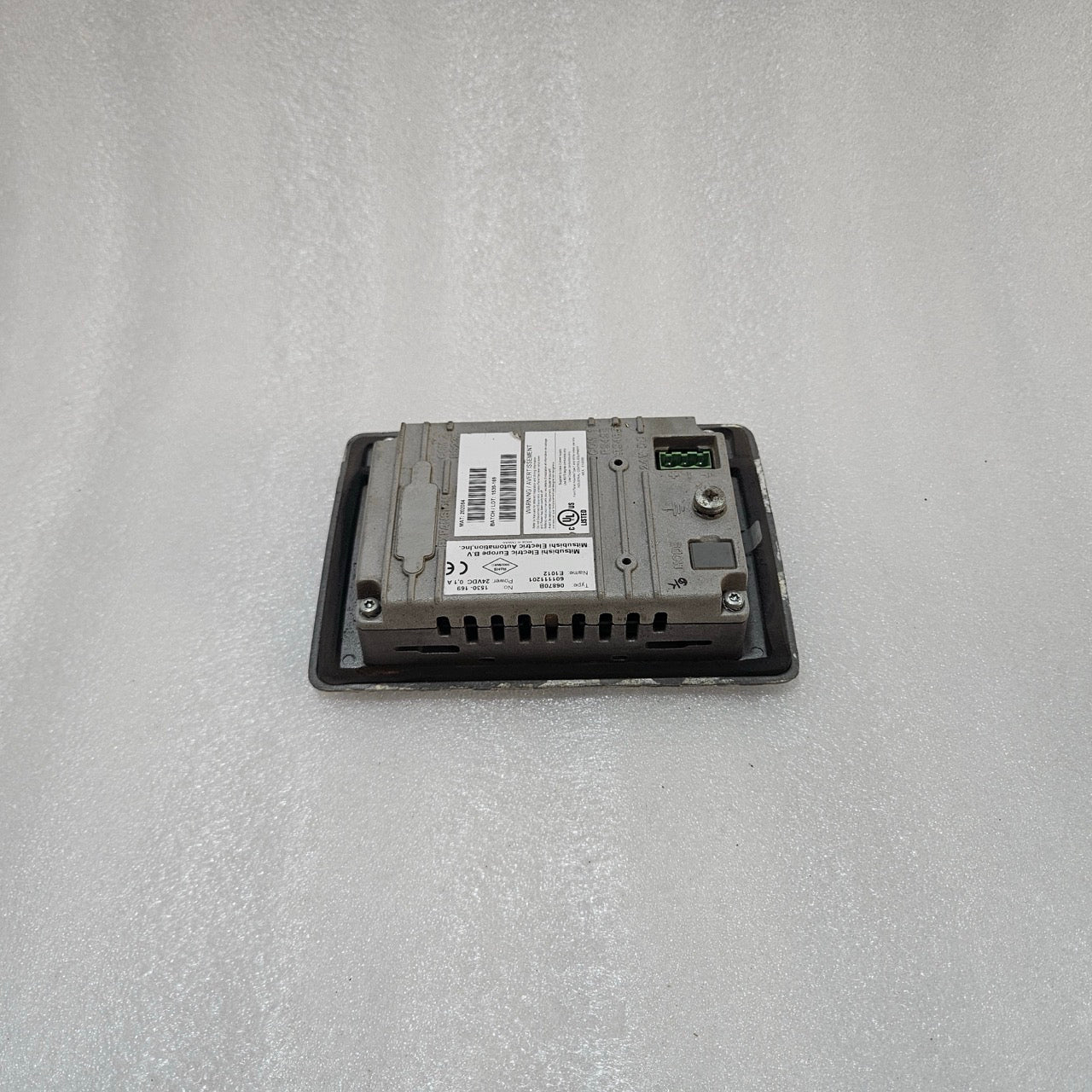 MITSUBISHI ELECTRIC E1012 OPERATOR INTERFACE 06870B 24VDC HMI PANEL 601111201