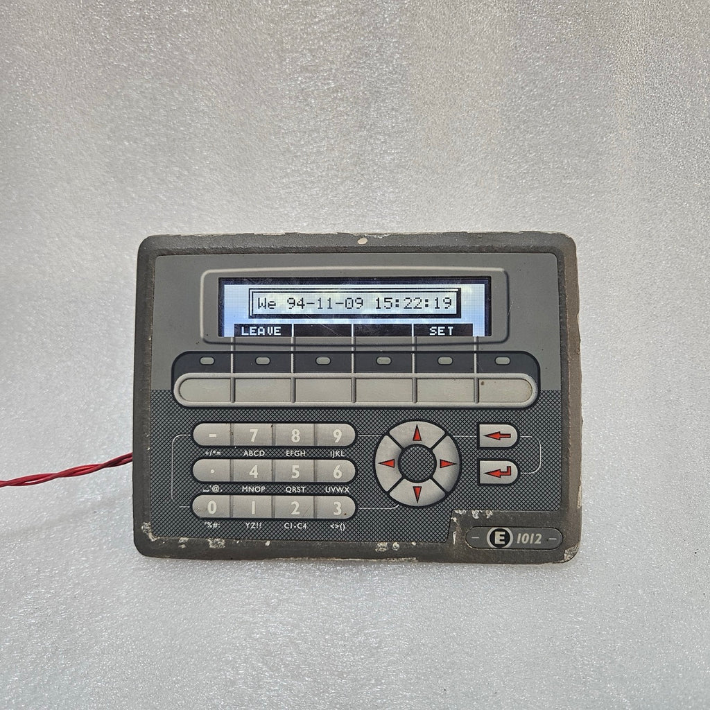 MITSUBISHI ELECTRIC E1012 OPERATOR INTERFACE 06870B 24VDC HMI PANEL 601111201