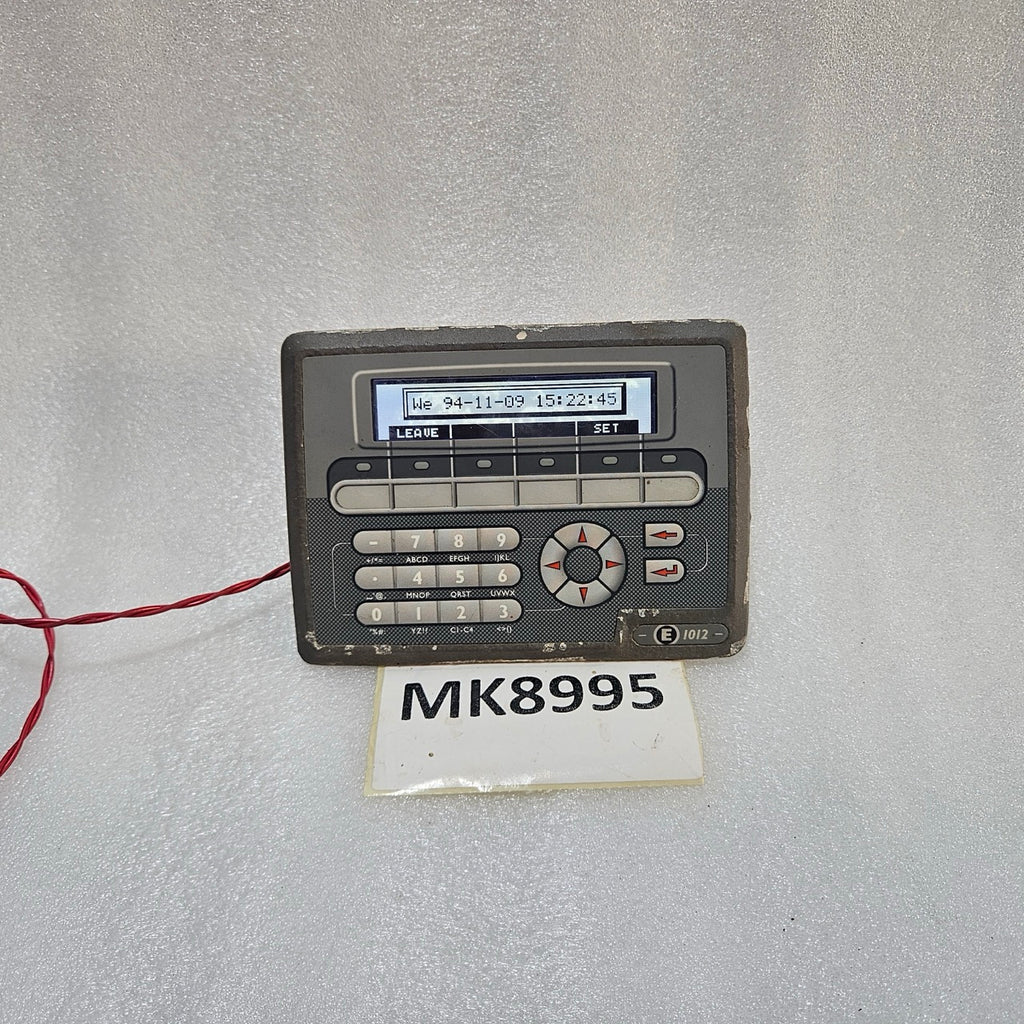 MITSUBISHI ELECTRIC E1012 OPERATOR INTERFACE 06870B 24VDC HMI PANEL 601111201