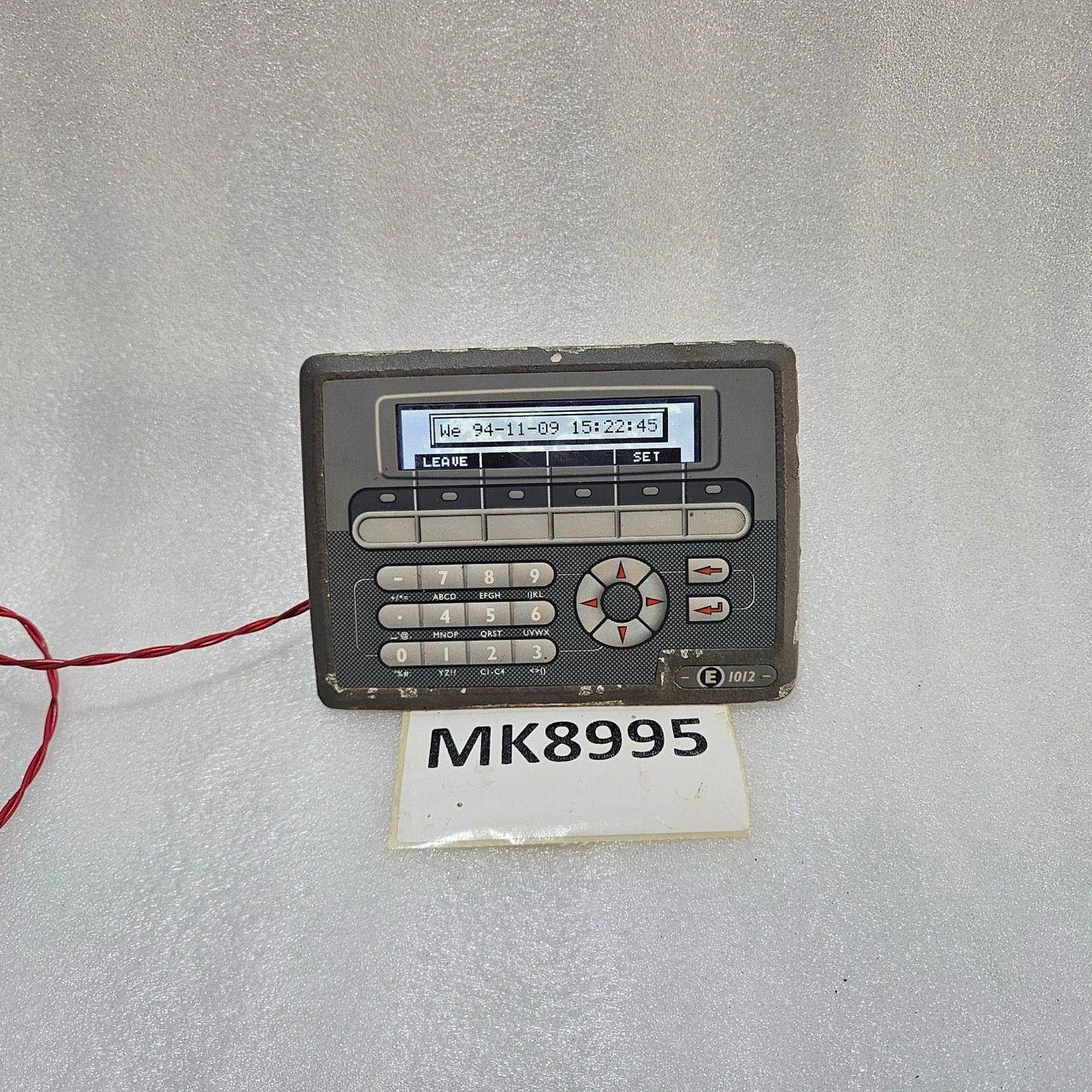 MITSUBISHI ELECTRIC E1012 OPERATOR INTERFACE 06870B 24VDC HMI PANEL 601111201