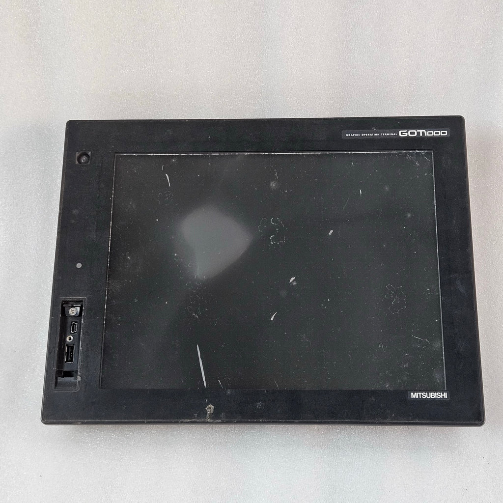 MITSUBISHI GT1685M-STBD GRAPHIC OPERATION TERMINAL HMI WITH GT15-QBUS INTERFACE