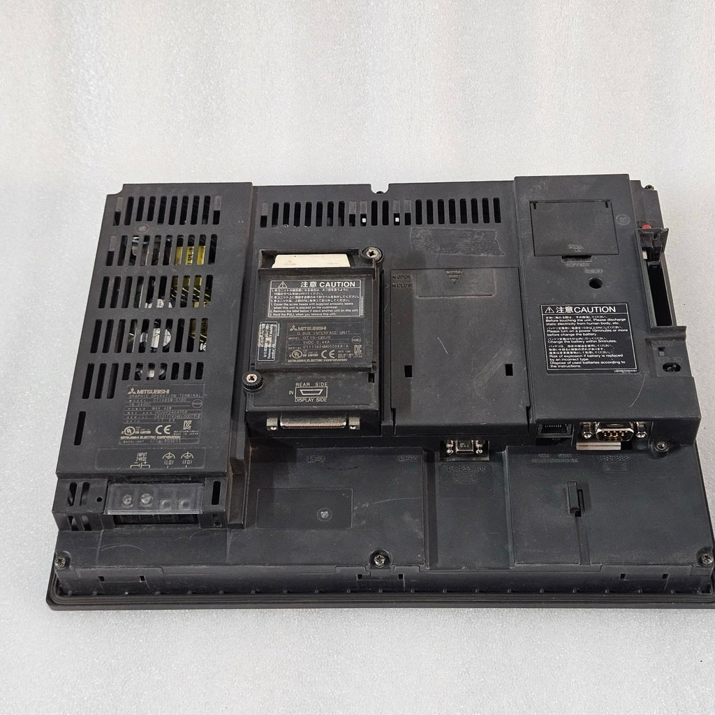 MITSUBISHI GT1685M-STBD GRAPHIC OPERATION TERMINAL HMI WITH GT15-QBUS INTERFACE