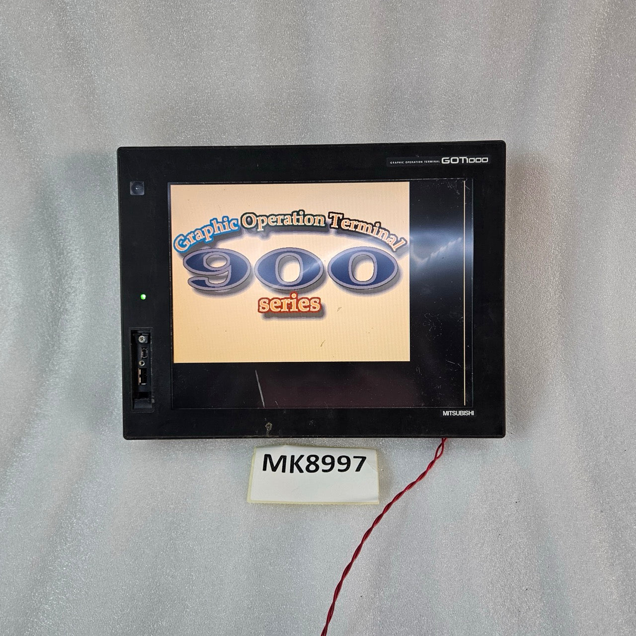 MITSUBISHI GT1685M-STBD GRAPHIC OPERATION TERMINAL HMI WITH GT15-QBUS INTERFACE