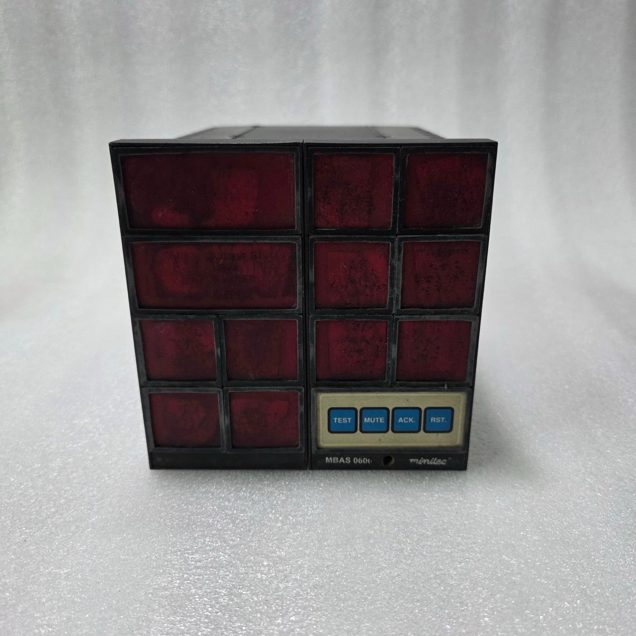 MINILEC MBAS 0600 ALARM ANNUNCIATOR PANEL | 90-270V AC/DC INDUSTRIAL ANNUNCIATOR