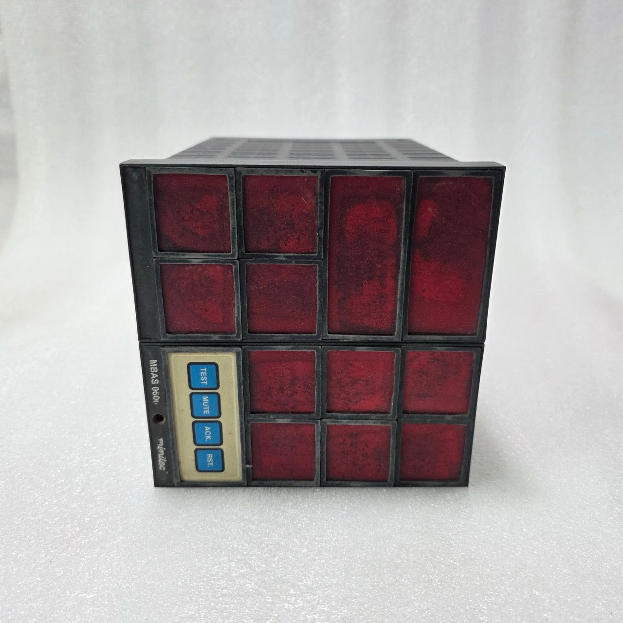 MINILEC MBAS 0600 ALARM ANNUNCIATOR PANEL | 90-270V AC/DC INDUSTRIAL ANNUNCIATOR