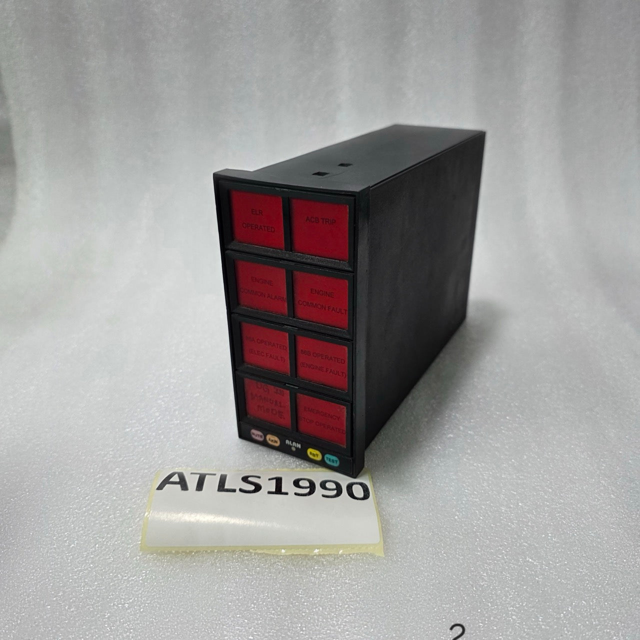 ALAN ALARM ANNUNCIATOR PANEL 8 WINDOW - MODEL 1D 1935 30000L
