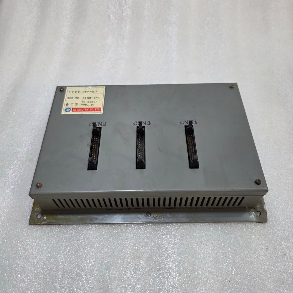 KT ELECTRIC KTP FC-F INDUSTRIAL CONTROL UNIT SERIAL 9410F-250 KTE PANEL DEVICE