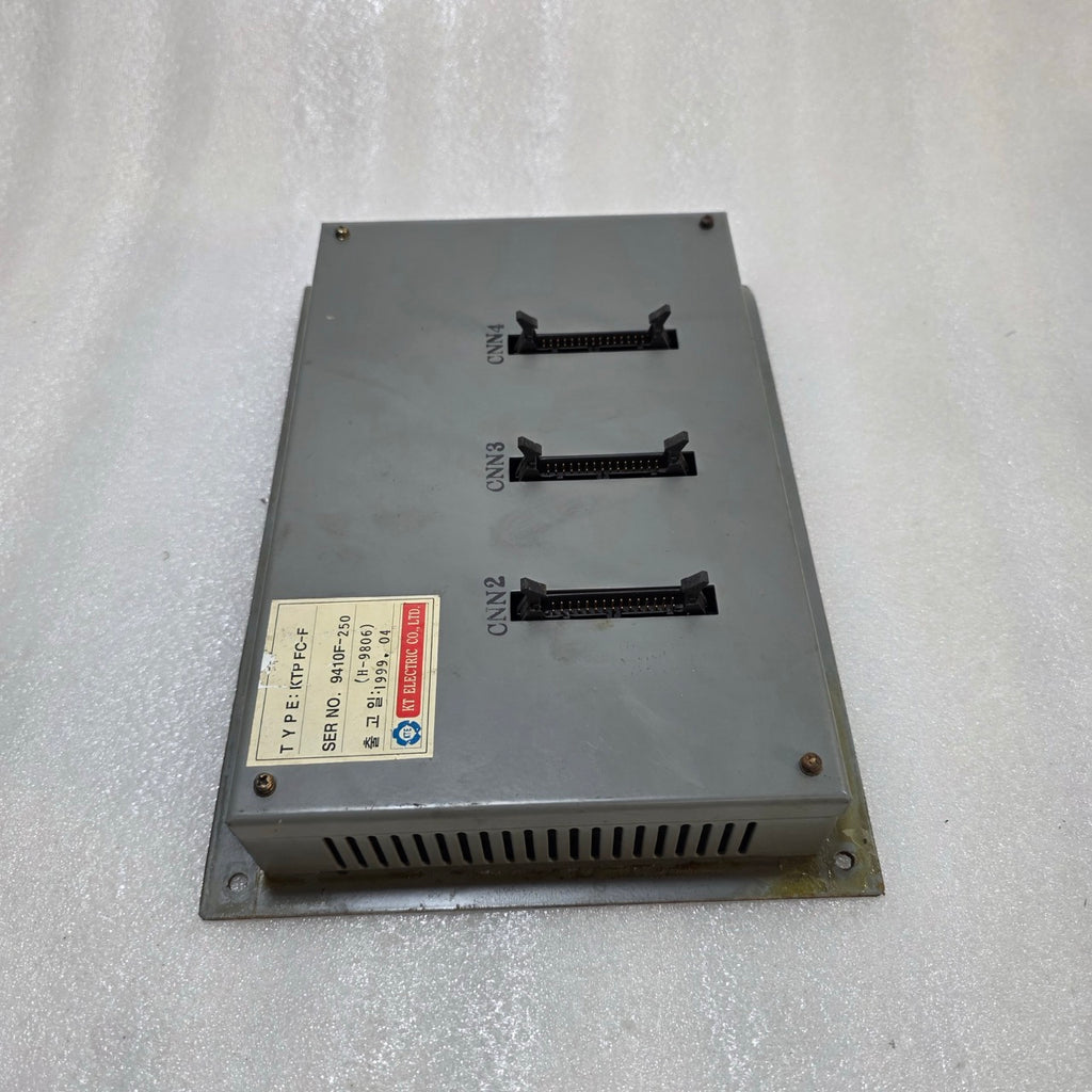 KT ELECTRIC KTP FC-F INDUSTRIAL CONTROL UNIT SERIAL 9410F-250 KTE PANEL DEVICE