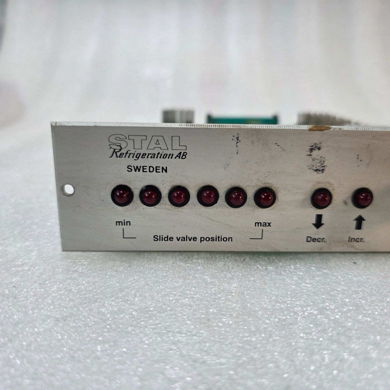 STAL REFRIGERATION AB COMPRESSOR CONTROLLER 1897 475-A SLIDE VALVE POSITION CONT