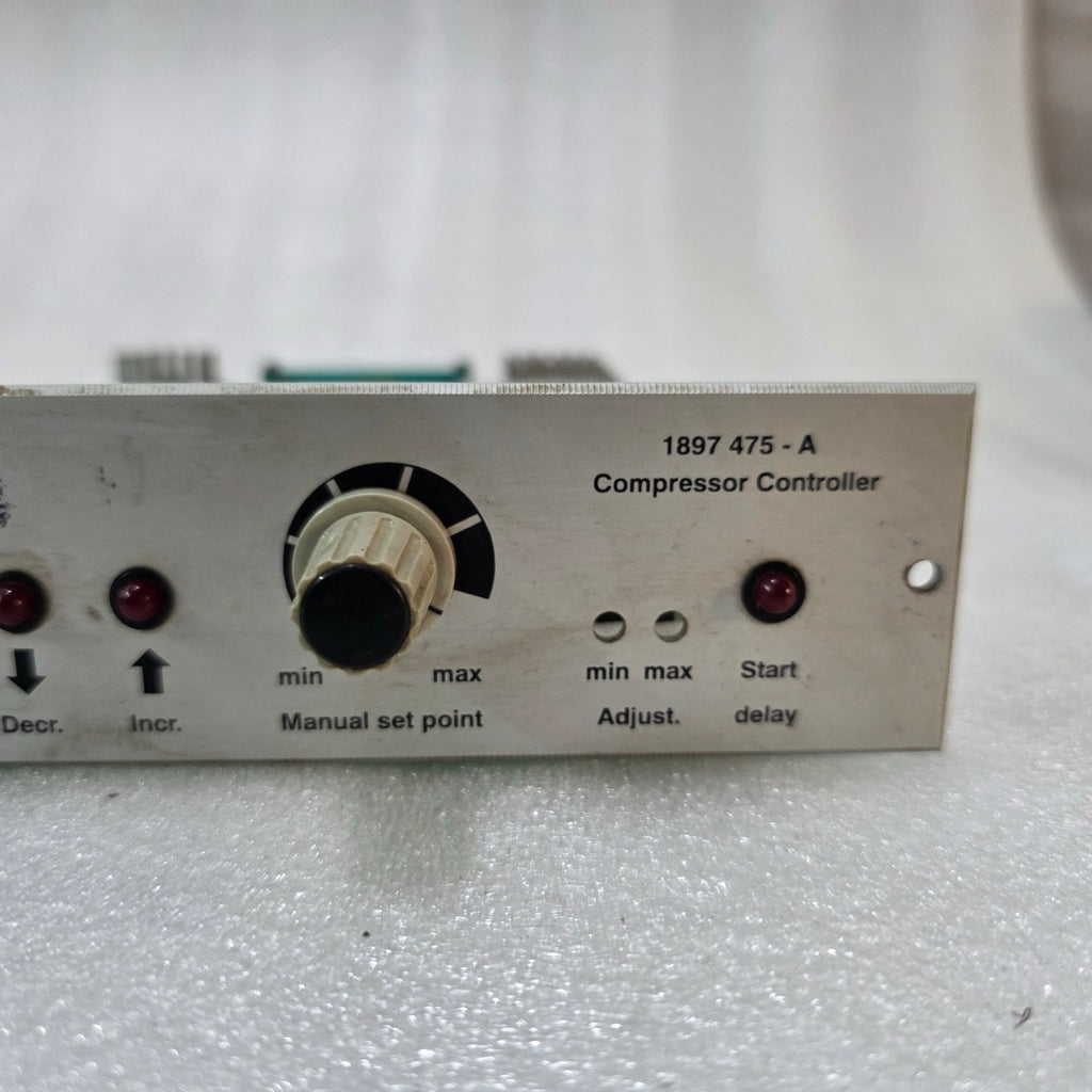 STAL REFRIGERATION AB COMPRESSOR CONTROLLER 1897 475-A SLIDE VALVE POSITION CONT