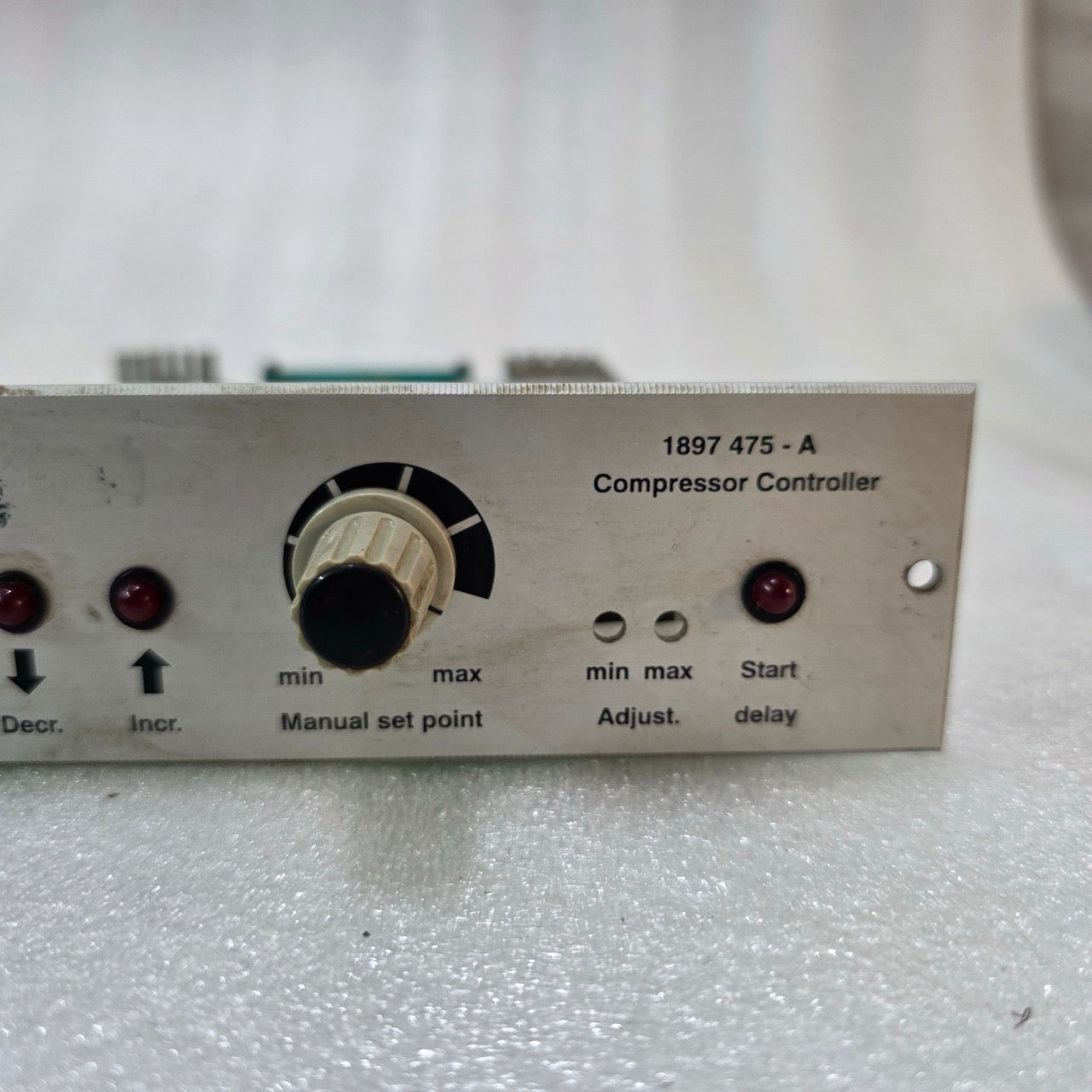 STAL REFRIGERATION AB COMPRESSOR CONTROLLER 1897 475-A SLIDE VALVE POSITION CONT