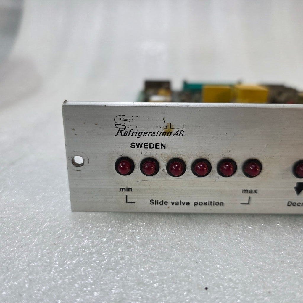 STAL REFRIGERATION AB COMPRESSOR CONTROLLER 1897 475-A SLIDE VALVE POSITION CONT