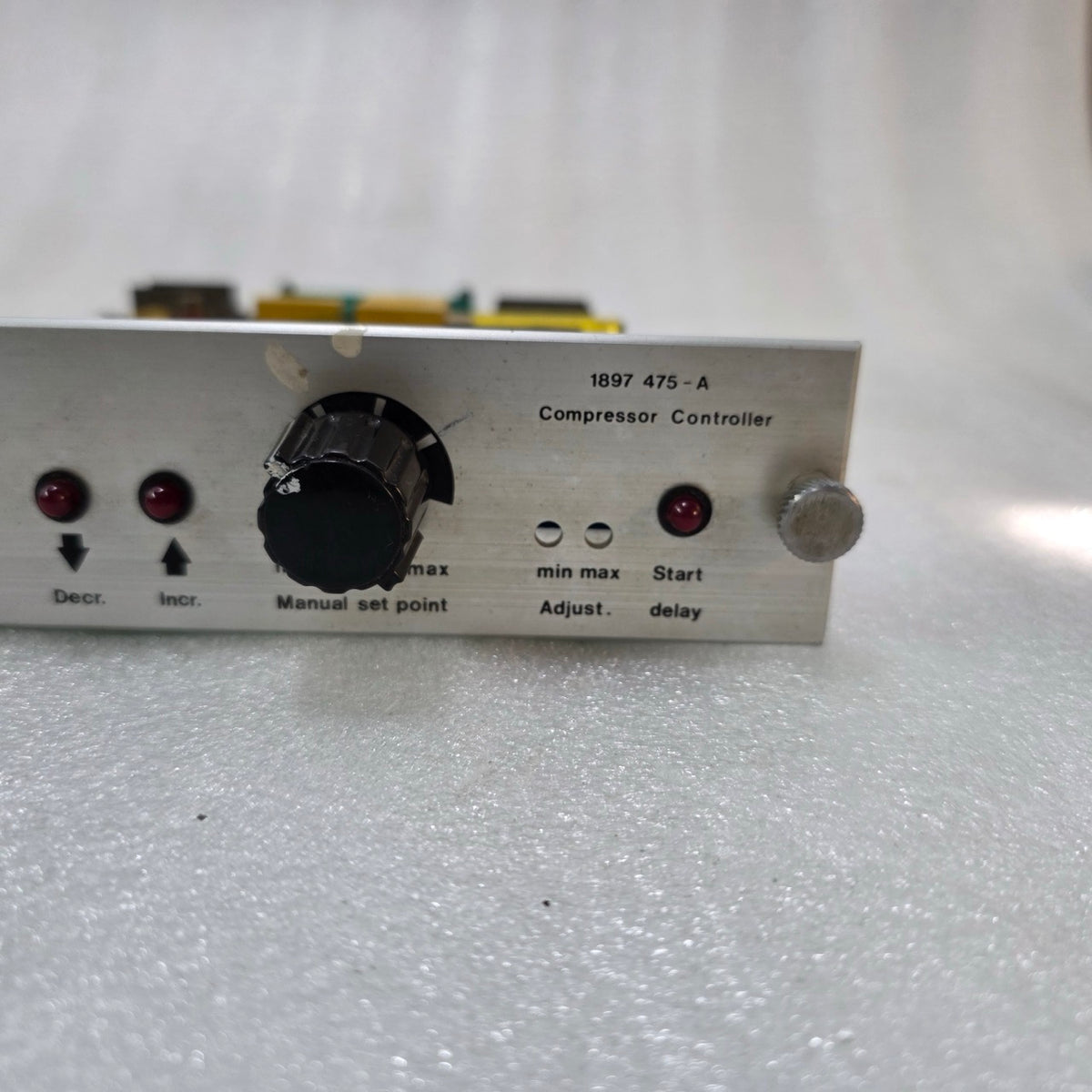 STAL REFRIGERATION AB COMPRESSOR CONTROLLER 1897 475-A SLIDE VALVE POSITION CONT