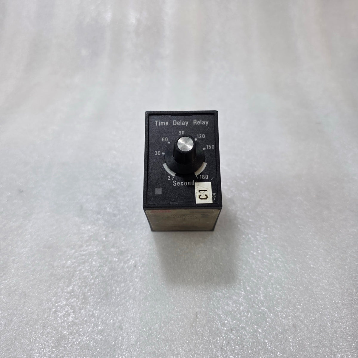 ABB SSAC TRM120A2Y180 TIME DELAY RELAY, 120VAC, ADJUSTABLE 2–180 SECONDS TIMER R
