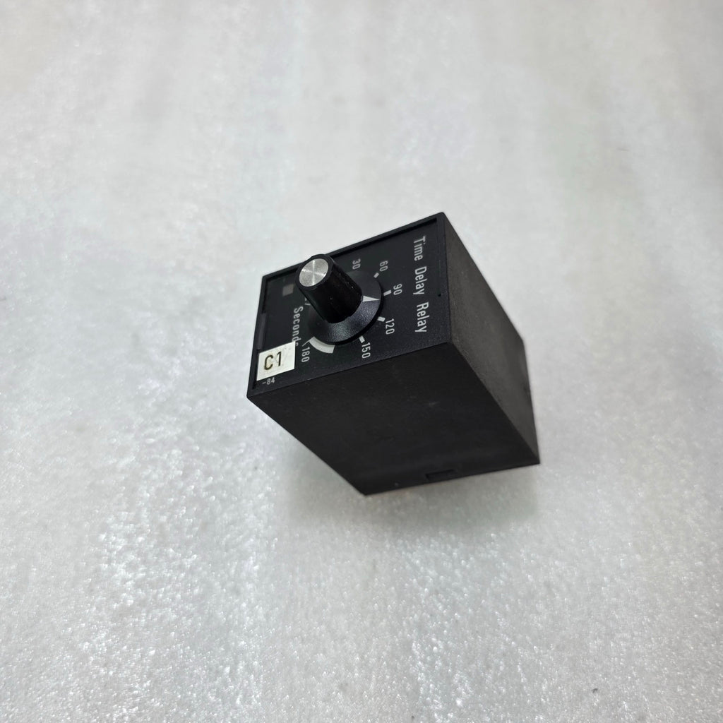 ABB SSAC TRM120A2Y180 TIME DELAY RELAY, 120VAC, ADJUSTABLE 2–180 SECONDS TIMER R