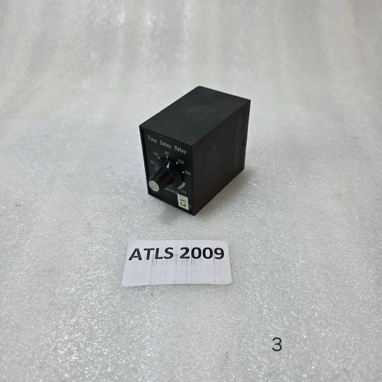 ABB SSAC TRM120A2Y180 TIME DELAY RELAY, 120VAC, ADJUSTABLE 2–180 SECONDS TIMER R