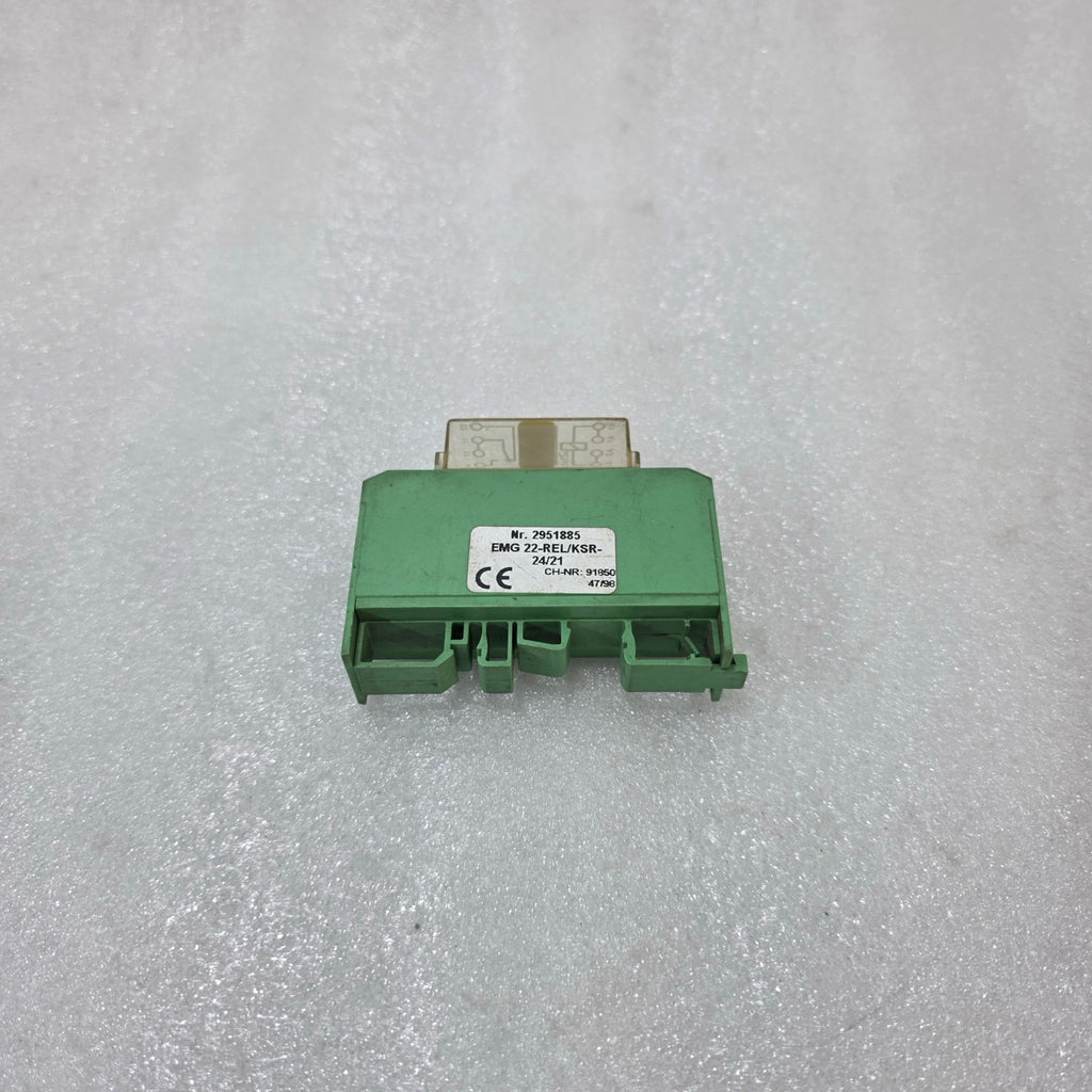 PHOENIX CONTACT EMG 22-REL/KSR-24/21 RELAY MODULE 24V INTERFACE RELAY 2951885
