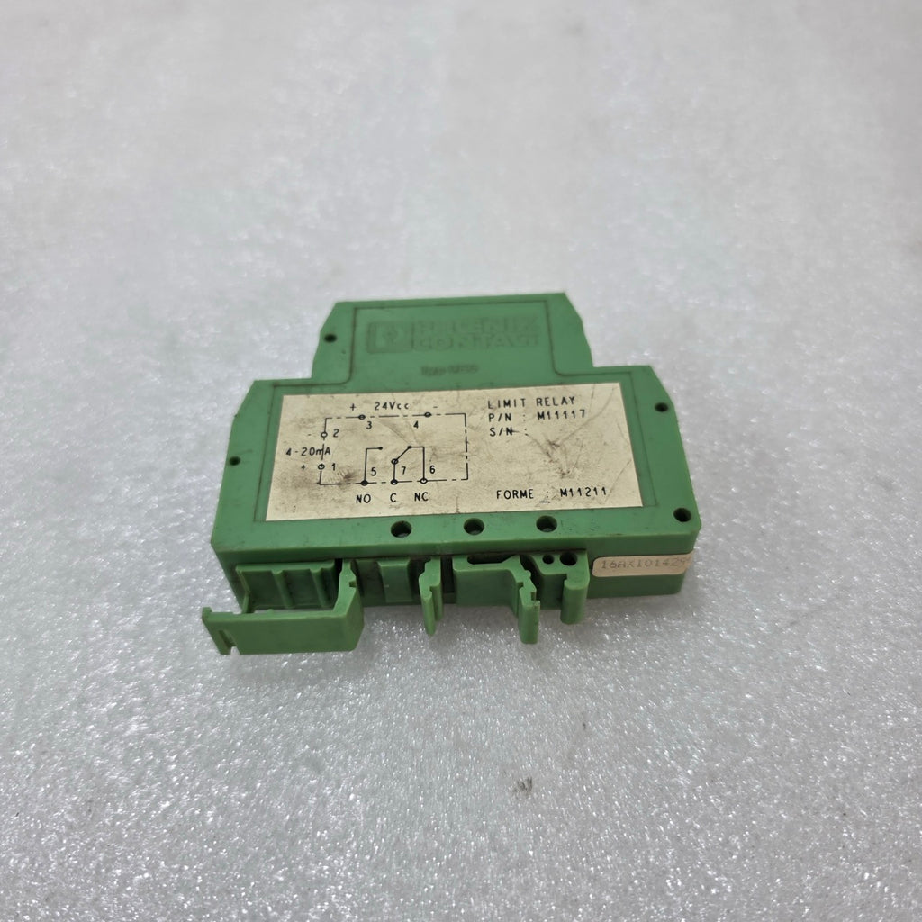 ESTERLINE AUXITROL LIMIT RELAY M11117 | 24V DC, 4–20MA INPUT, INDUSTRIAL CONTROL