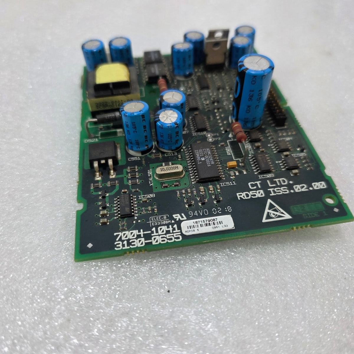 CT LTD RDS0 INDUSTRIAL PCB BOARD ISS 02.00 – 7004-1041 / 3130-0655