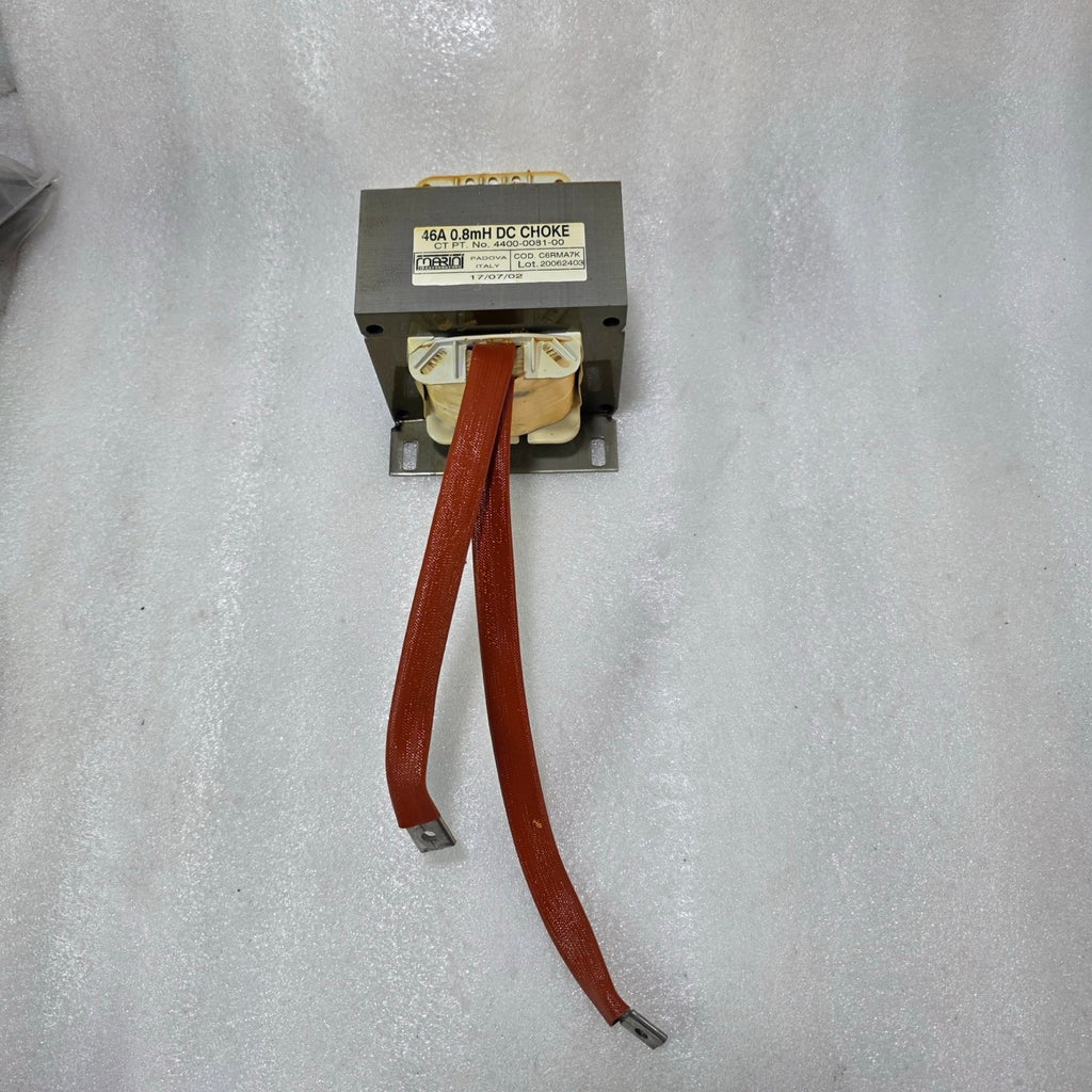 MARIANI TRASFORMATORI 46A 0.8MH DC CHOKE 4400-0081-00 INDUSTRIAL INDUCTOR ITALY