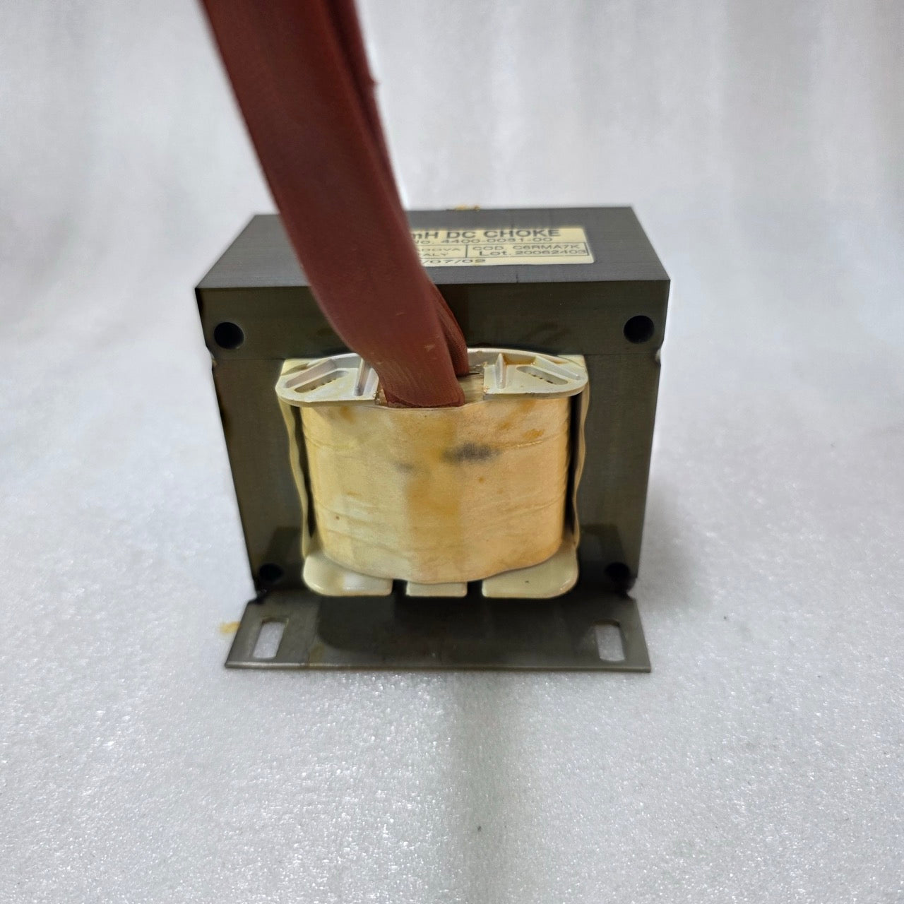 MARIANI TRASFORMATORI 46A 0.8MH DC CHOKE 4400-0081-00 INDUSTRIAL INDUCTOR ITALY