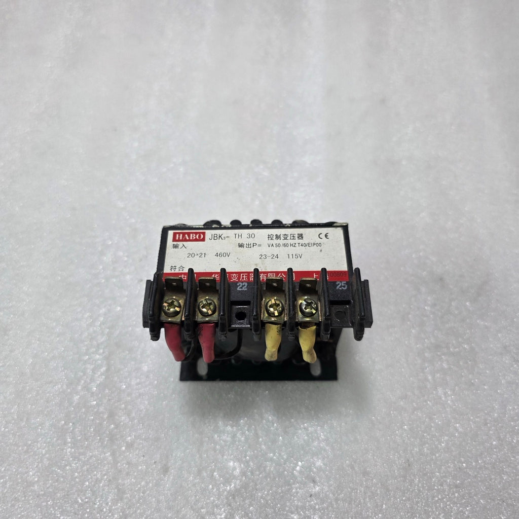 HABO JBK3-TH30 CONTROL TRANSFORMER 460V TO 115V | INDUSTRIAL PANEL TRANSFORMER 5