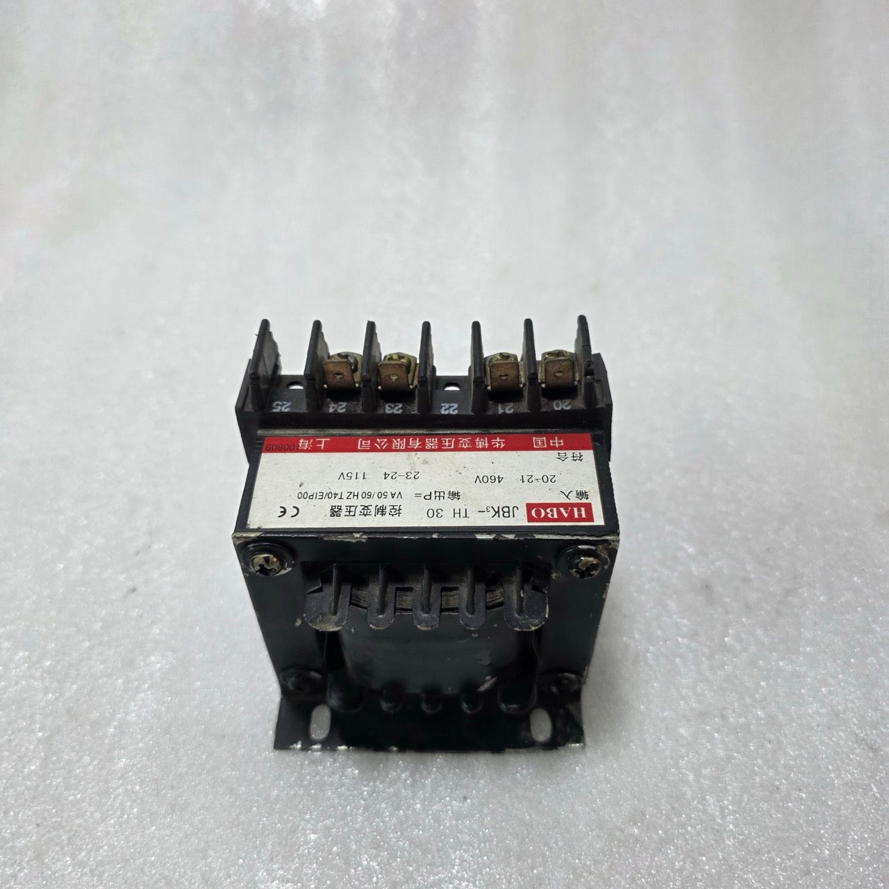 HABO JBK3-TH30 CONTROL TRANSFORMER 460V TO 115V | INDUSTRIAL PANEL TRANSFORMER 5