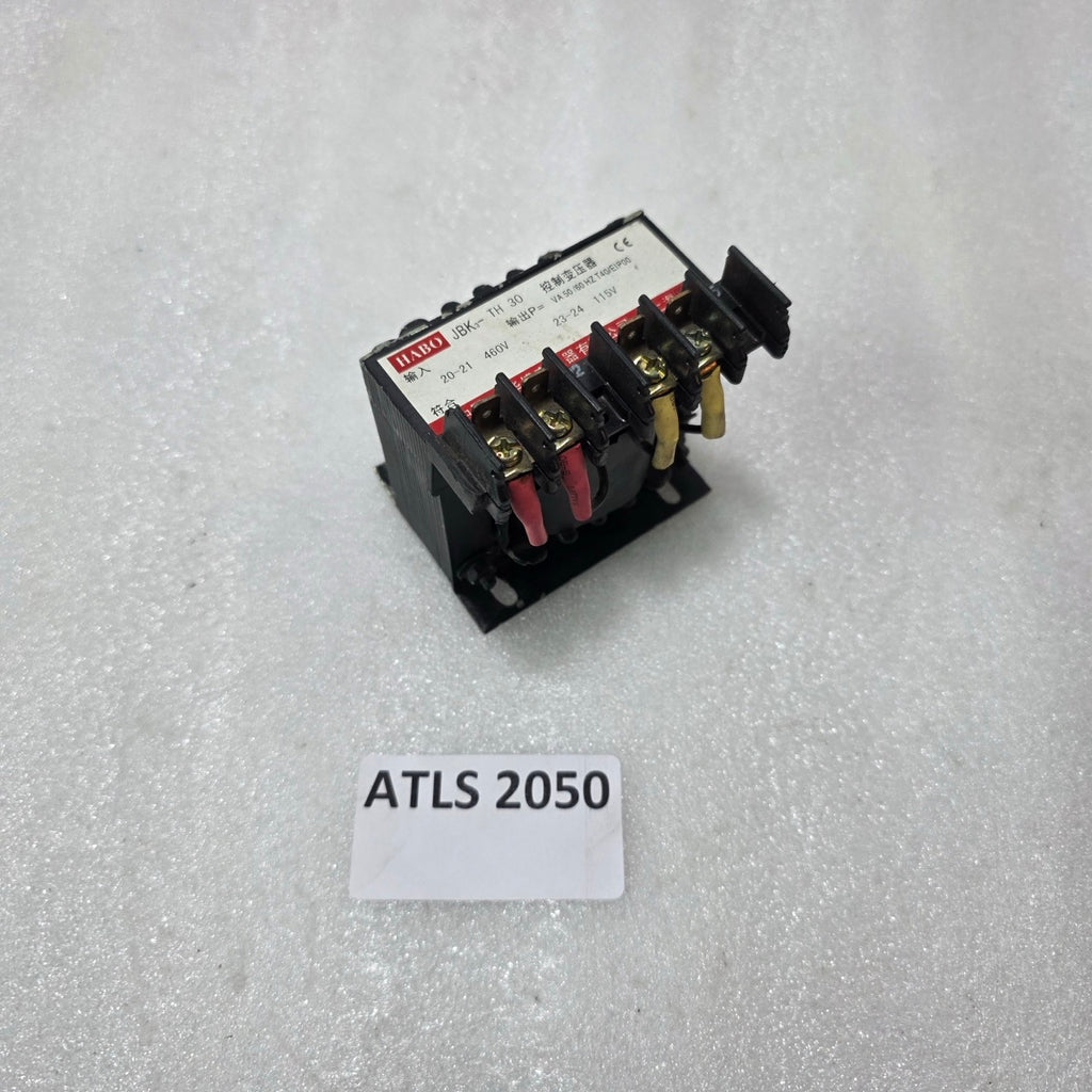 HABO JBK3-TH30 CONTROL TRANSFORMER 460V TO 115V | INDUSTRIAL PANEL TRANSFORMER 5