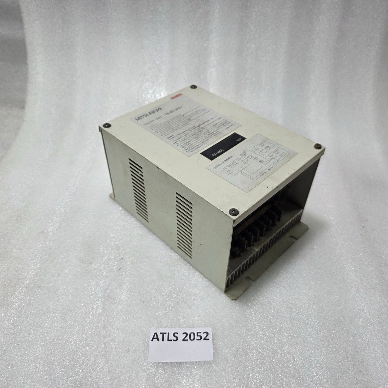 MITSUBISHI FR-BU-H15K BRAKE UNIT 800VDC | INDUSTRIAL DRIVE BRAKING MODULE