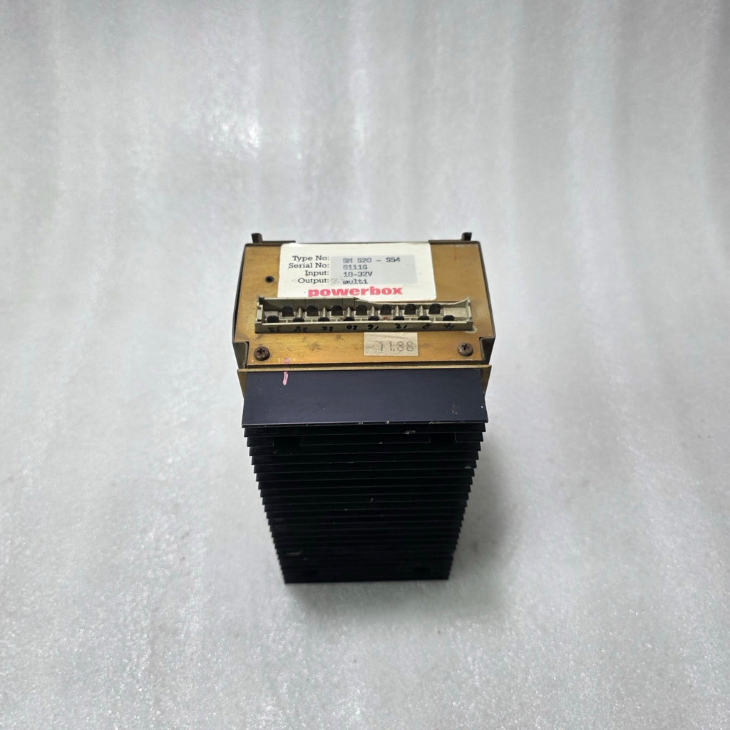 POWERBOX SM 520 S54 DC POWER SUPPLY MODULE 18-32V INPUT | MULTI OUTPUT INDUSTRIA
