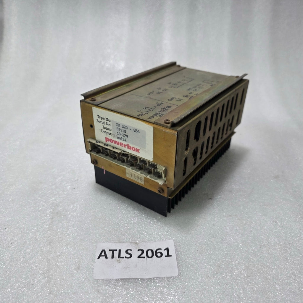 POWERBOX SM 520 S54 DC POWER SUPPLY MODULE 18-32V INPUT | MULTI OUTPUT INDUSTRIA