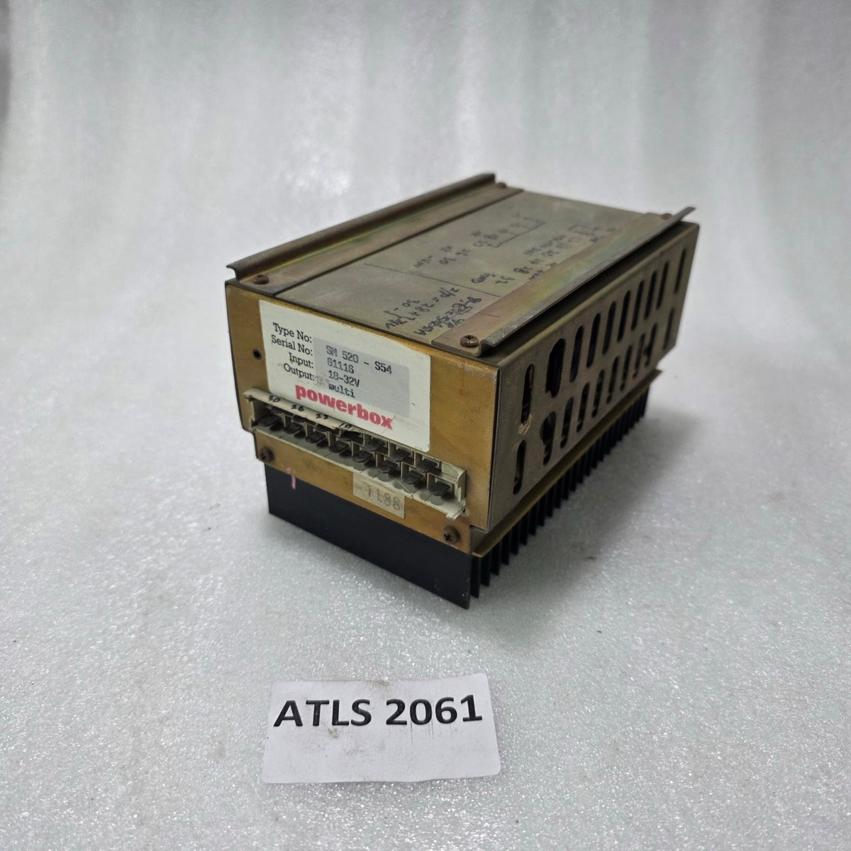 POWERBOX SM 520 S54 DC POWER SUPPLY MODULE 18-32V INPUT | MULTI OUTPUT INDUSTRIA