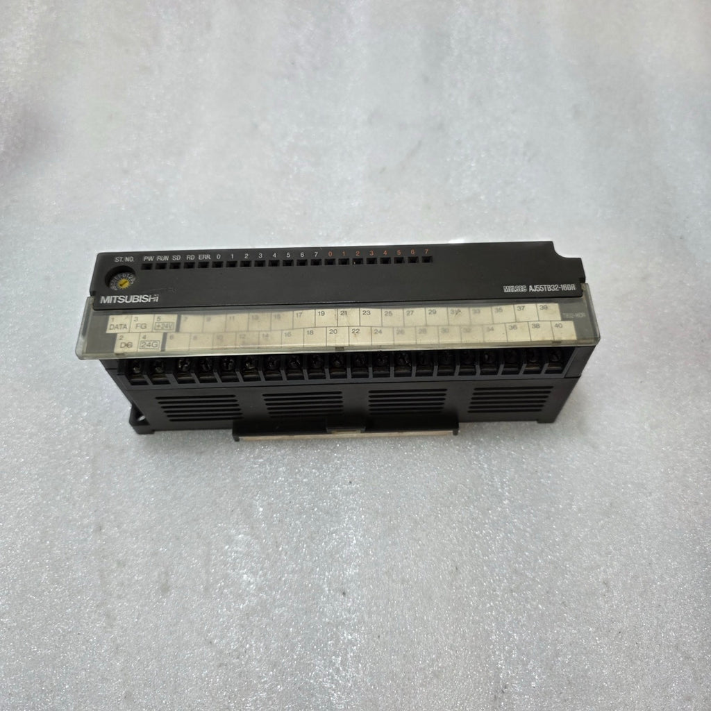MITSUBISHI AJ55TB32-16DR I/O LINK REMOTE UNIT | PLC OUTPUT MODULE 24VDC / 240VAC