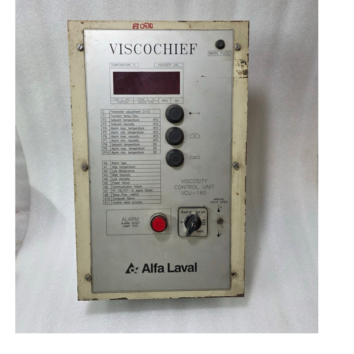 ALFA LAVAL VISCOCHIEF VCU-160 VISCOSITY CONTROL UNIT