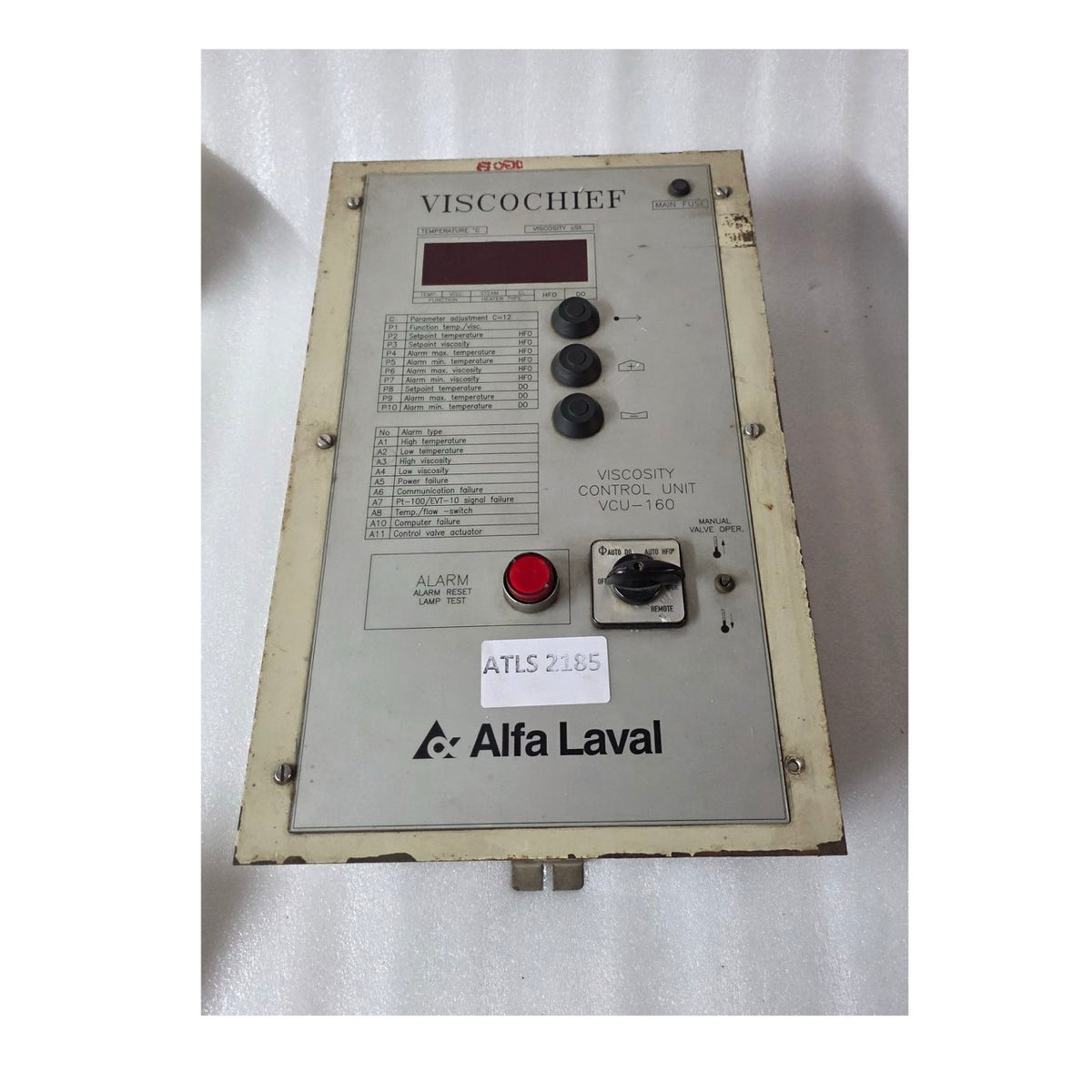 ALFA LAVAL VISCOCHIEF VCU-160 VISCOSITY CONTROL UNIT