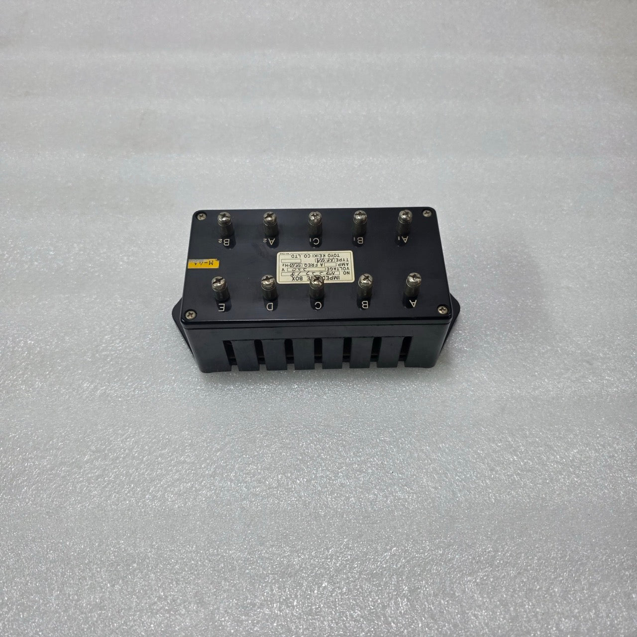 TOYO KEIKI IMPEDANCE BOX TYPE M-4A – 220V 50/60HZ